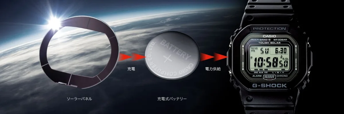 Gショック 高級モデル おすすめ タフソーラー